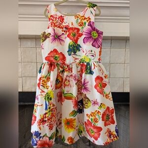 Oris Pink and Orange Sleeveless Sundress